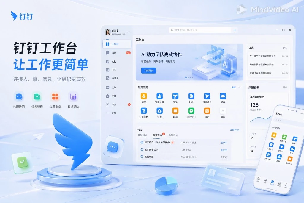 钉钉下载会后纪要与AI整理
